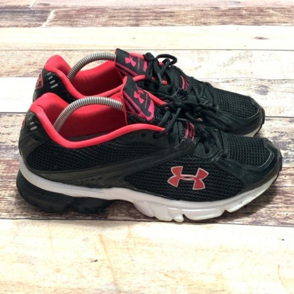 Under Armour Shoes - Under Armour Women's Pink & Black Sneakers